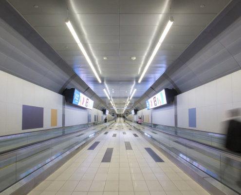 Salex Billy Bishop Toronto City Airport Pedestrian Tunnel